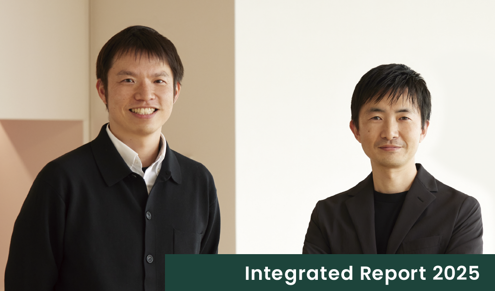 写真右から インキュベーションセンター 髙橋所長、同新規事業探索グループ 川島社員